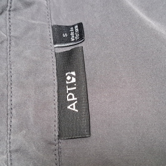 Apt. 9 Gray Utility Jacket with Relaxed Fit and Spread Collar Size Small - Picture 5 of 9